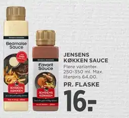MENY JENSENS KØKKEN SAUCE tilbud