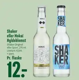 Min Købmand Shaker eller Mokaï Hyldeblomst tilbud
