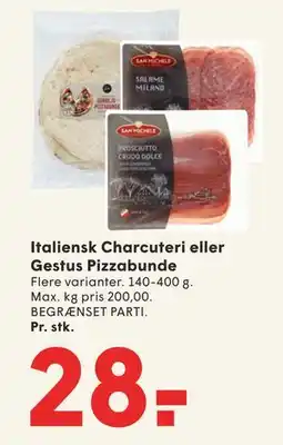 SPAR Italiensk Charcuteri eller Gestus Pizzabunde tilbud