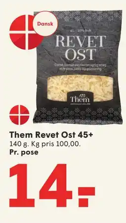 SPAR Them Revet Ost 45+ tilbud