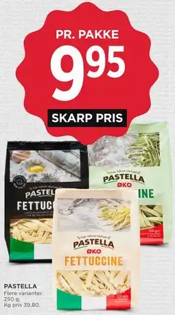 MENY PASTELLA tilbud