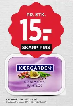 MENY KÆRGÅRDEN MED SMAG tilbud