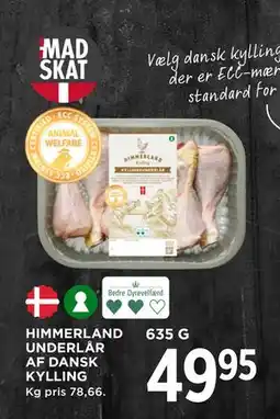 MENY HIMMERLAND UNDERLÅR AF DANSK KYLLING tilbud