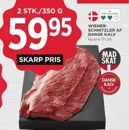 MENY WIENERSCHNITZLER AF DANSK KALV tilbud
