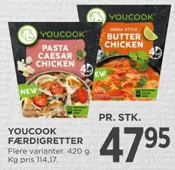 MENY YOUCOOK FÆRDIGRETTER tilbud
