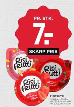 MENY RISIFRUTTI tilbud