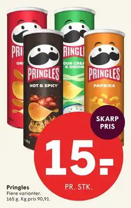 SPAR Pringles tilbud