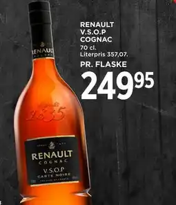 MENY RENAULT V.S.O.P COGNAC tilbud