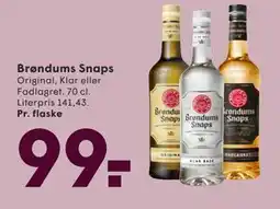 SPAR Brøndums Snaps tilbud