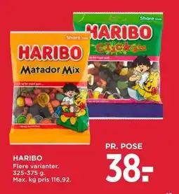 MENY HARIBO tilbud