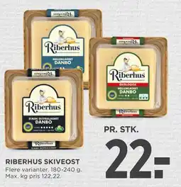 MENY RIBERHUS SKIVEOST tilbud