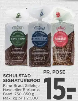 MENY SCHULSTAD SIGNATURBRØD tilbud