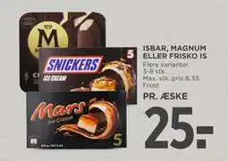 MENY ISBAR, MAGNUM ELLER FRISKO IS tilbud