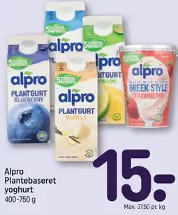 REMA 1000 Alpro Plantebaseret yoghurt tilbud