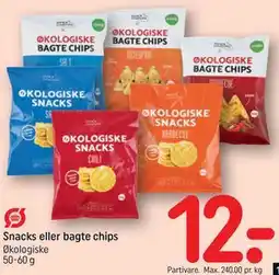 REMA 1000 Snacks eller bagte chips tilbud