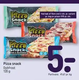 REMA 1000 Pizza snack tilbud