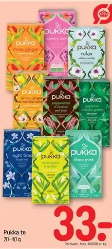 REMA 1000 Pukka te tilbud