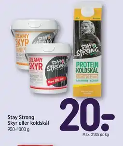 REMA 1000 Stay Strong Skyr eller koldskål tilbud