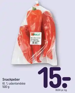 REMA 1000 Snackpeber tilbud