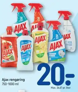 REMA 1000 Ajax rengøring tilbud