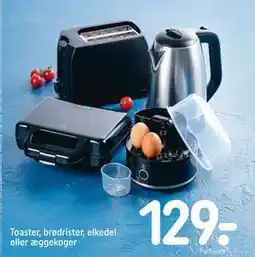 REMA 1000 Toaster, brødrister, elkedel eller æggekoger tilbud
