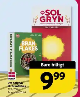 Løvbjerg Ota solgryn el. branflakes tilbud