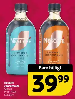 Løvbjerg Nescafé concentrate tilbud