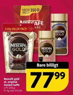 Løvbjerg Nescafé gold el. original instant kaffe tilbud