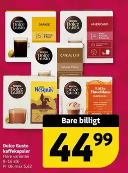 Løvbjerg Dolce Gusto kaffekapsler tilbud