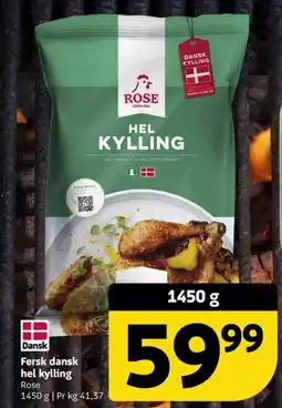 Løvbjerg Dansk Fersk dansk hel kylling tilbud