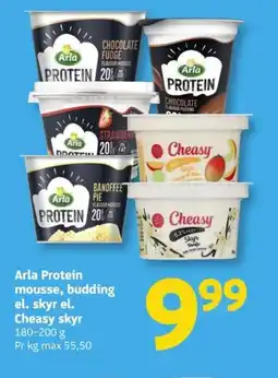 Løvbjerg Arla Protein mousse, budding el. skyr tilbud