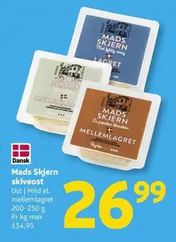 Løvbjerg Mads Skjern skiveost tilbud