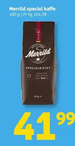 Løvbjerg Merrild special kaffe tilbud
