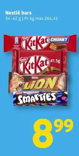 Løvbjerg Nestlé bars tilbud