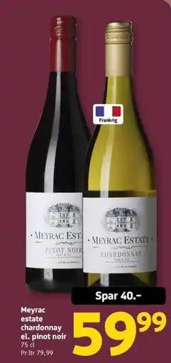 Løvbjerg Meyrac estate chardonnay el. pinot noir tilbud