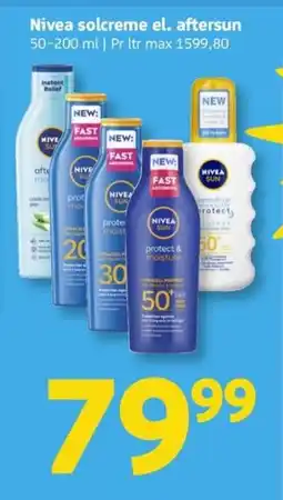 Løvbjerg Nivea solcreme el. aftersun tilbud