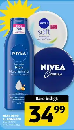 Løvbjerg Nivea creme el. bodylotion tilbud