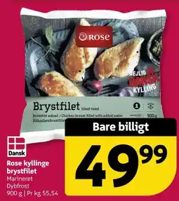 Løvbjerg Rose kyllinge brystfilet tilbud