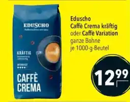 Citti Eduscho Caffè Crema kräftig oder Caffè Variation tilbud