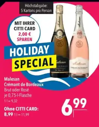 Malesan Crémant de Bordeaux