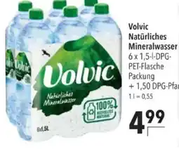 Citti Volvic Natürliches Mineralwasser tilbud