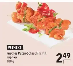 Citti Frisches Puten-Schaschlik mit Paprika tilbud