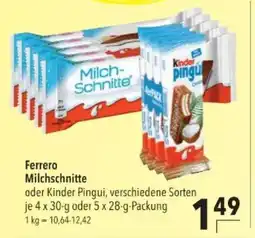 Citti Ferrero Milchschnitte tilbud