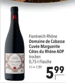 Citti Domaine de Cabasse Cuvée Marguerite Côtes du Rhône AOP tilbud