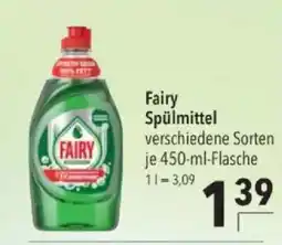 Citti Fairy Spülmittel tilbud