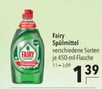 Citti Fairy Spülmittel tilbud