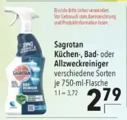 Citti Sagrotan Küchen-, Bad- oder Allzweckreiniger tilbud