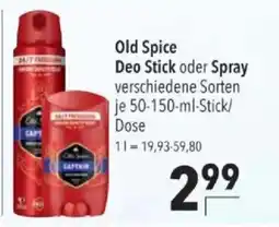Citti Old Spice Deo Stick oder Spray tilbud