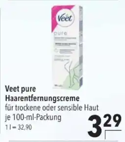 Citti Veet pure Haarentfernungscreme tilbud
