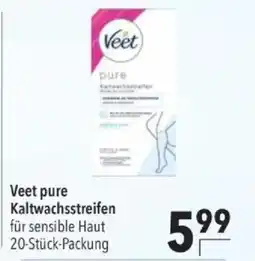 Citti Veet pure Kaltwachsstreifen tilbud